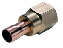 Danfoss RVS adapter 3/8"