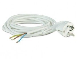 3x1.50 mm2 kabel - lengte 1500 mm + stekker + randaarde