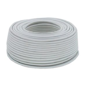 4x1.00 mm2 wit snoer H05Z1Z1-F Eca BR,BL,GR,G/Y (100)